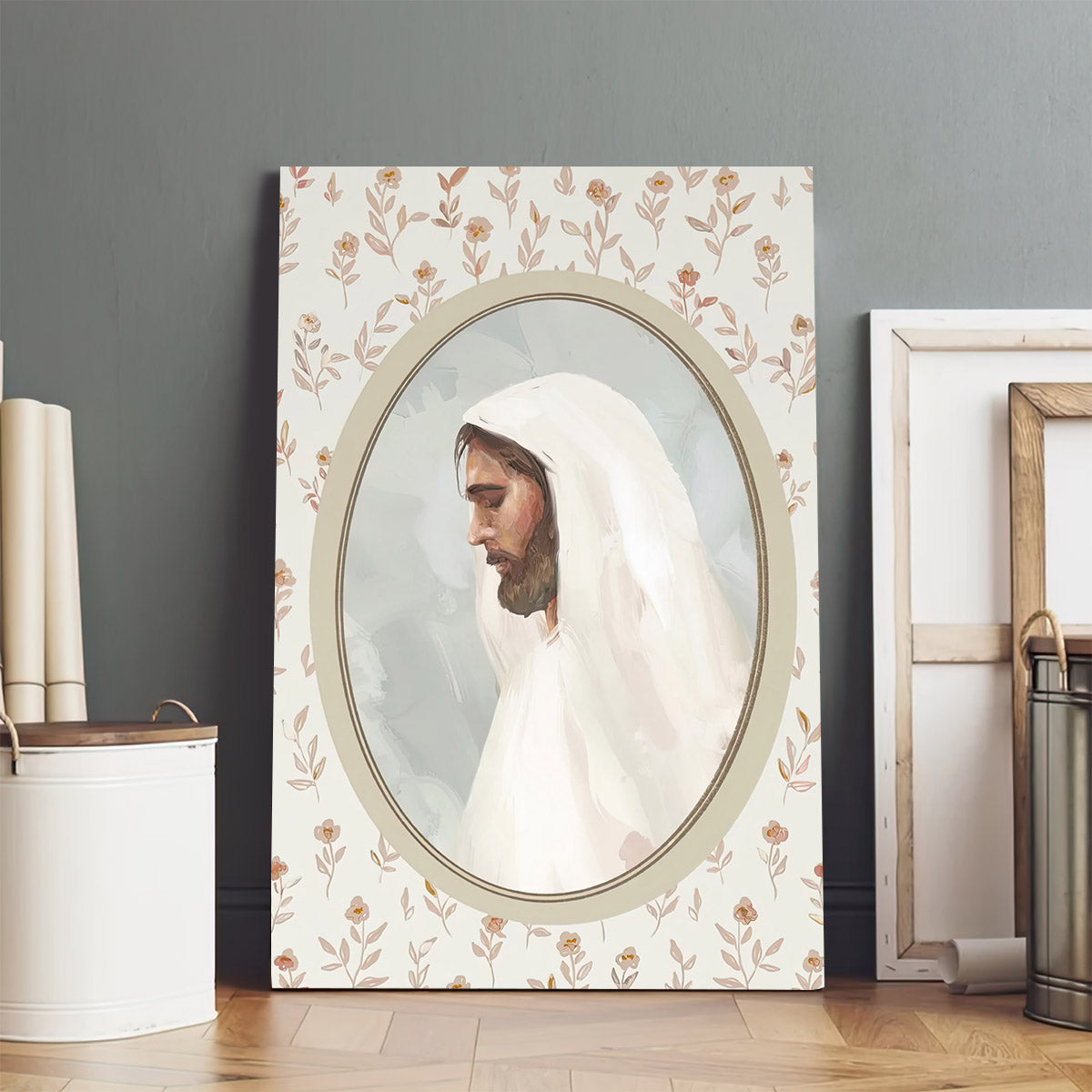 Be Still Canvas Wall Art - Jesus Christ Canvas Art - Christian Posters - Ciaocustom