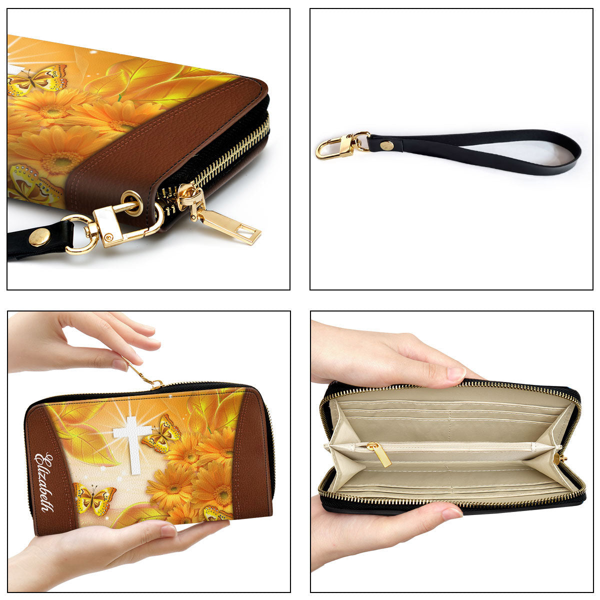 Beautiful Christian Clutch Purse - Women Clutch Purse