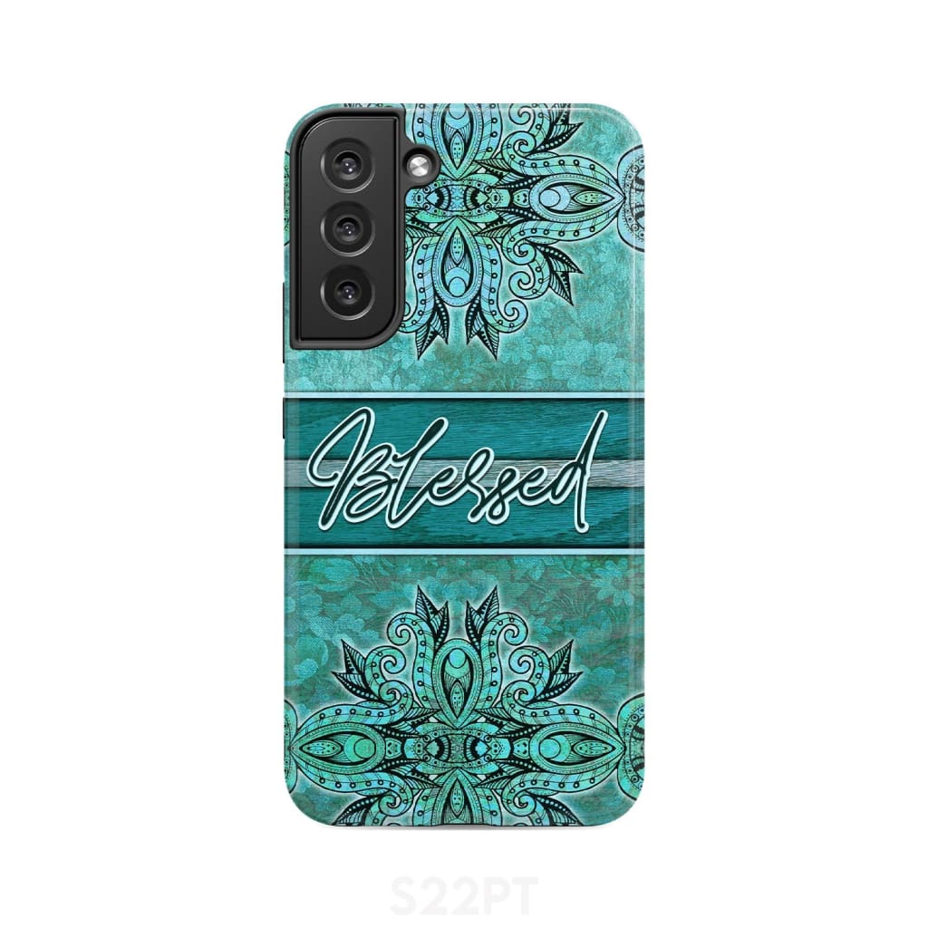 Blessed Phone Case - Christian Gift - Bible Verse Phone Cases Samsung