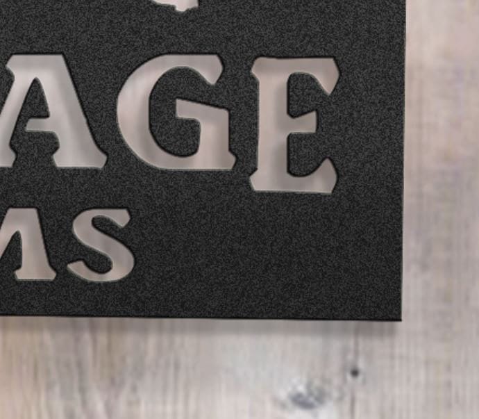 Bull Custom Steel Sign Cow Livestock Show Sign Metal Beef Cattle Farm Sign