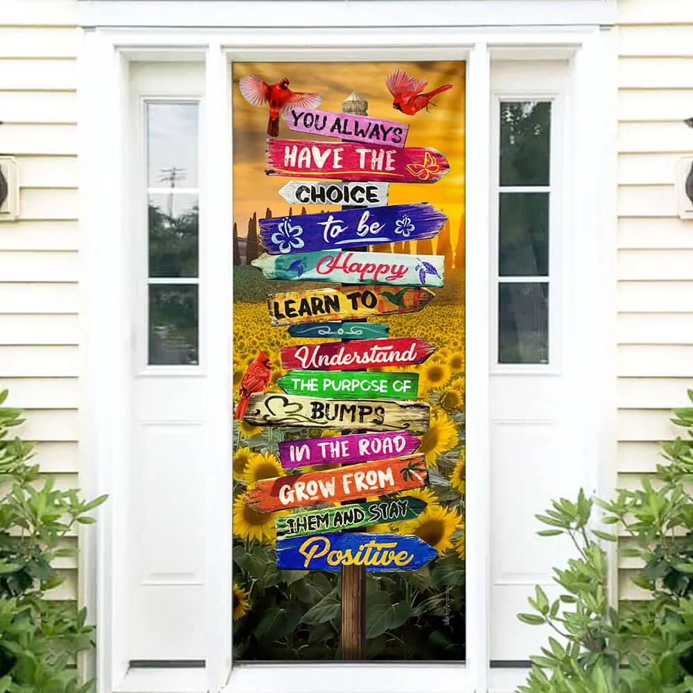 Cardinal Door Cover Bless This - Religious Door Decorations