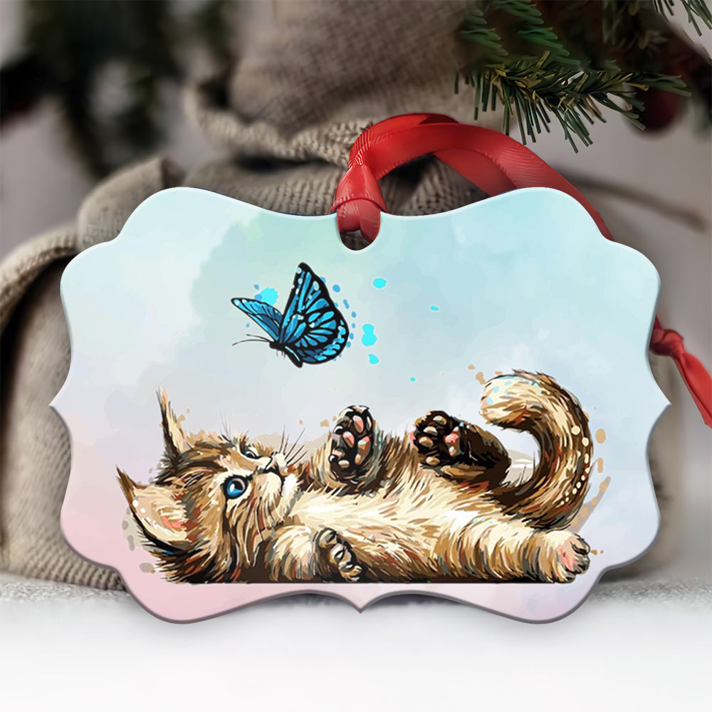 Cat Whisper Ornament - Christmas Ornament - Ciaocustom