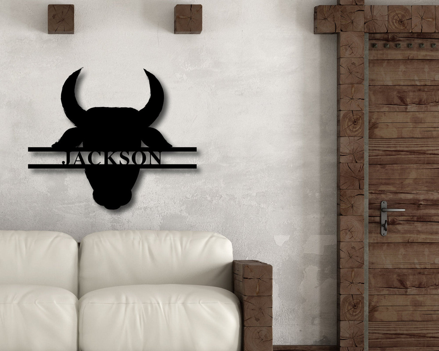 Custom Family Name Metal Sign Initial Sign Metal Farm House Sign Door Hanger Last Name Sign Metal Wall Art Metal Decorative Wall Art