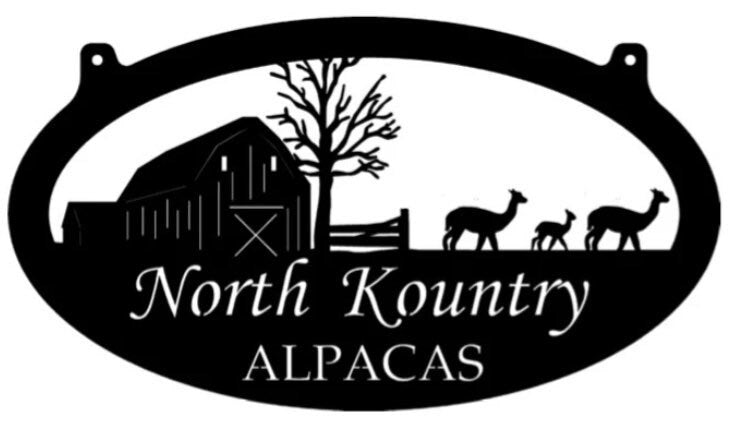 Custom Metal Alpaca Farm Sign Alpaca Farm Sign Metal Alpaca Barn Sign Metal Wall Art Metal House Sign