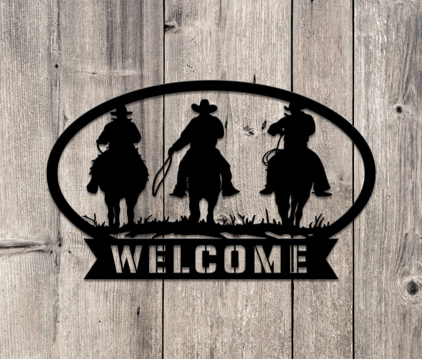 Custom Metal Farm Sign Cowboy Sign Metal Farm Sign Metal Wall Art Farmhouse Decor Family Name Sign Housewarming Metal Sign For Farmer