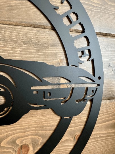 Cutsom Name 1969 Corvette Sports Car Metal Sign - Garage Decorations - Car Sign - Metal Car Garage Wall Art - Cut Metal Sign