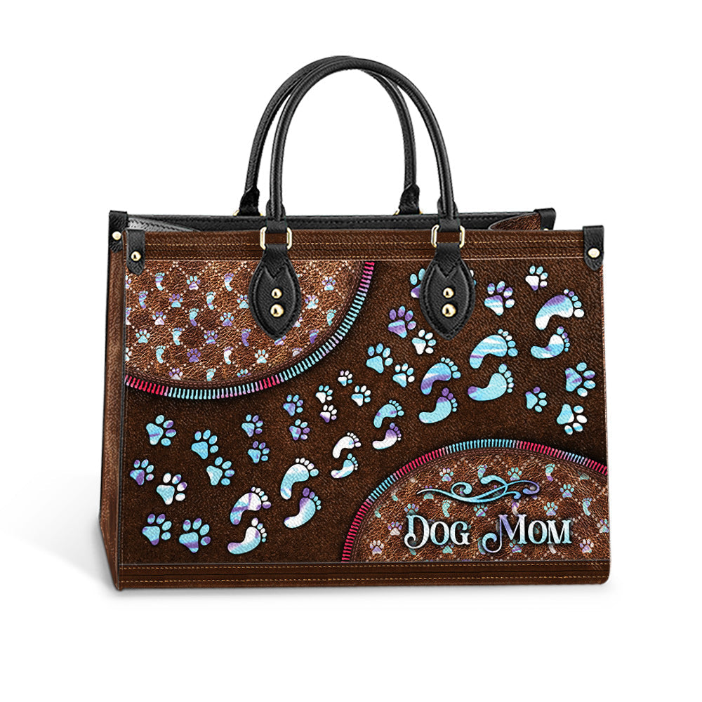 Dogmum Leather Bag - Dog Mom Gift Ideas - Women's Pu Leather Bag