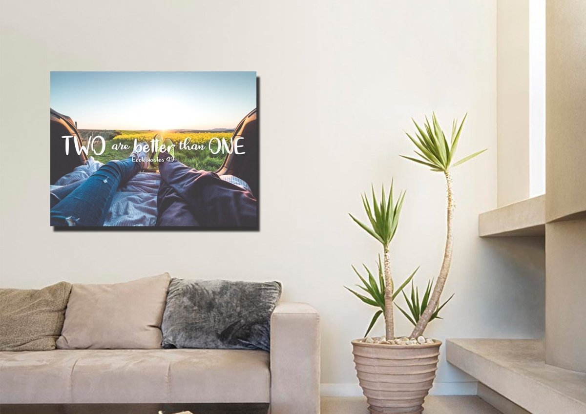 Ecclesiastes 49 Canvas Wall Art Print - Christian Canvas Wall Art