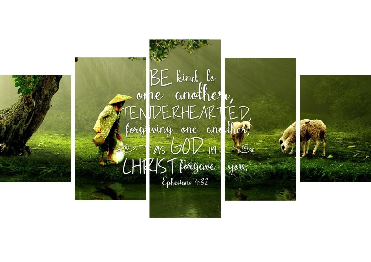 Ephesians 432 Wall Art Canvas Print - Christian Canvas Wall Art