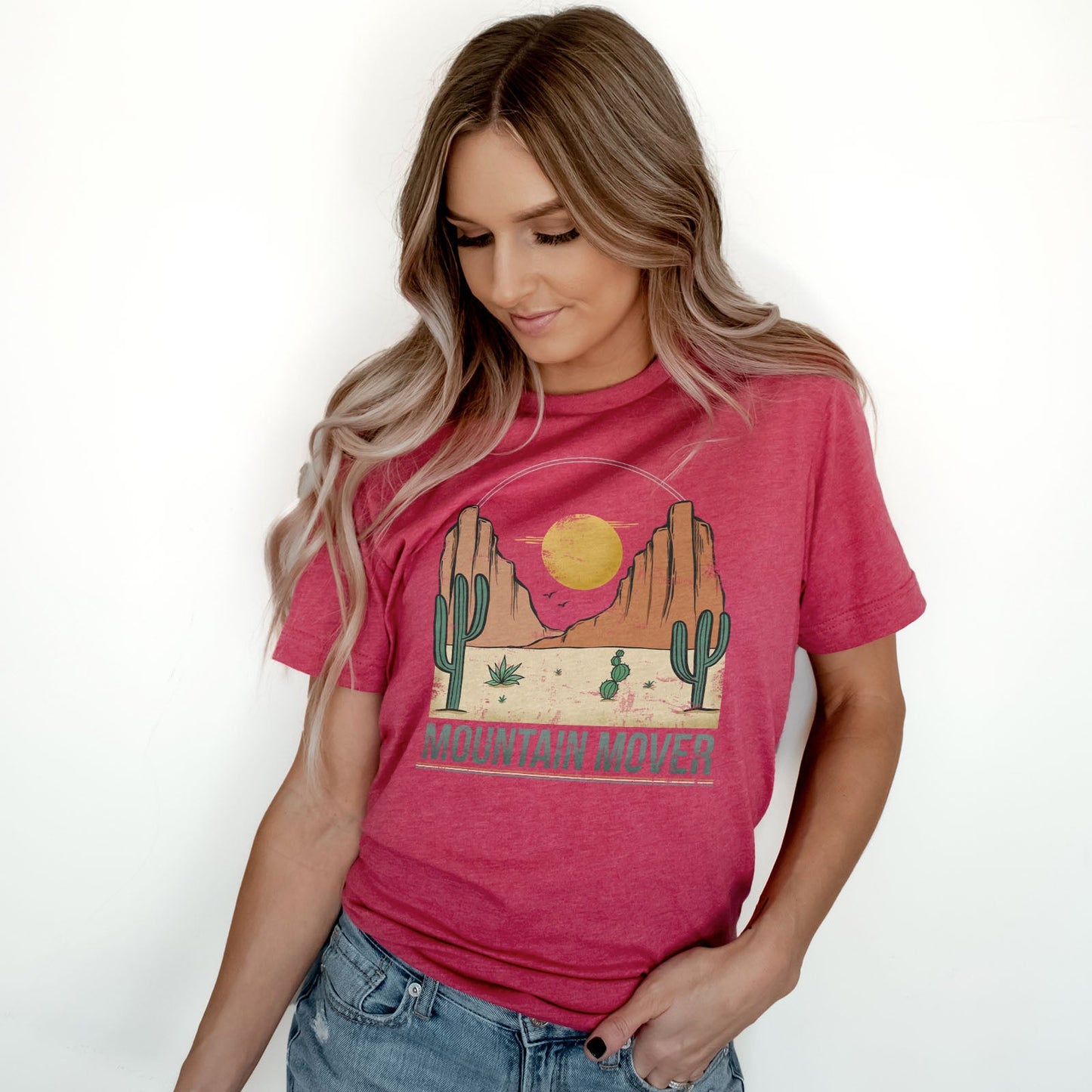 Mountain Mover Tee Shirts For Women - Christian Shirts for Women - Religious Tee Shirts