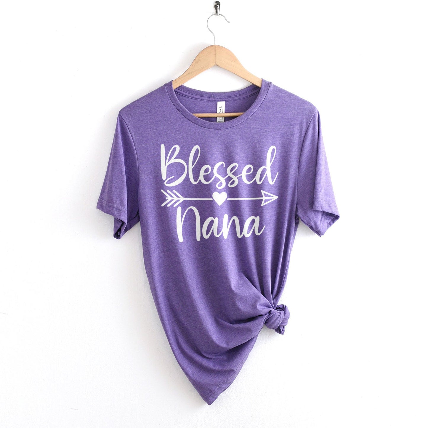 Blessed Nana Arrow Tee Shirts For Women - Christian Shirts for Women - Religious Tee Shirts