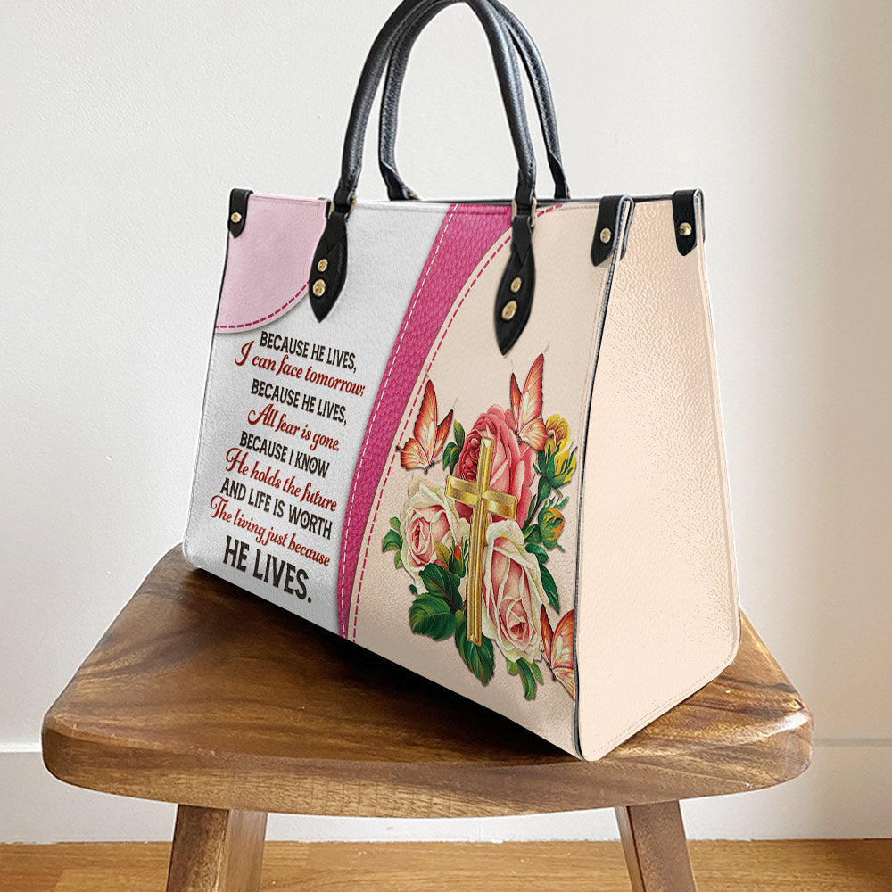 Faith God Is My Light 1 Leather Bag - Women's Pu Leather Bag - Best Mother's Day Gifts