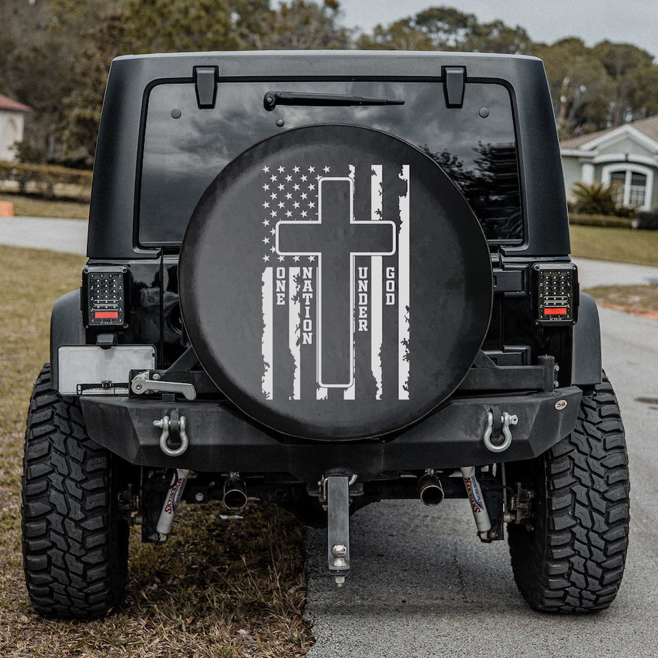 Faith Tire Cover - Spare Tire Cover For Jeep - Christian Tire Cover