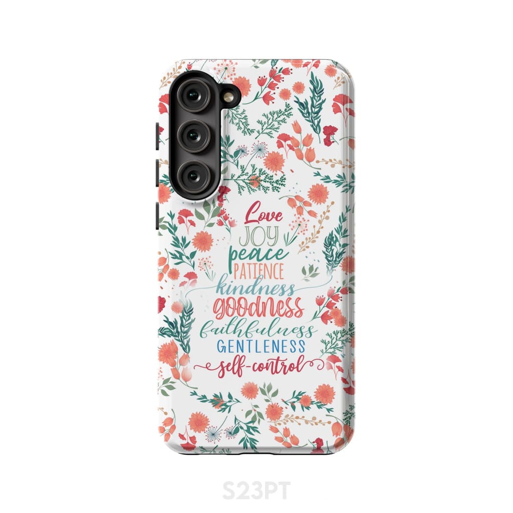 Fruit Of The Spirit Bible Verse Phone Case - Bible Verse Phone Cases Samsung