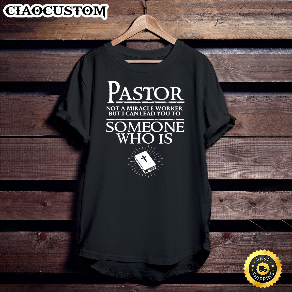 Funny Pastor Gift For Men Cool Christian Church Appreciation T-Shirt - Christian Shirt