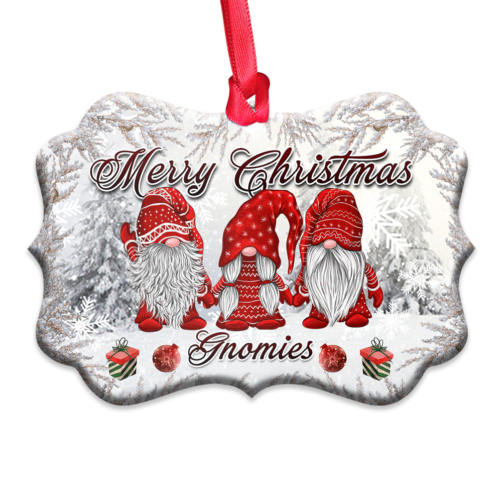 Gnome Merry Christmas Ornament - Christmas Ornament - Ciaocustom