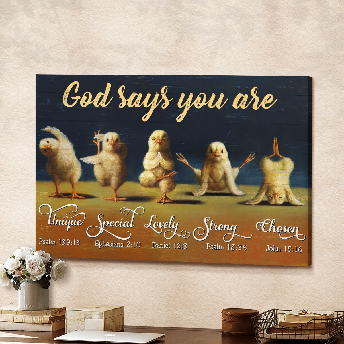 God Says You Are God Canvas, Christian Wall Art, Canvas Painting, Wall ...