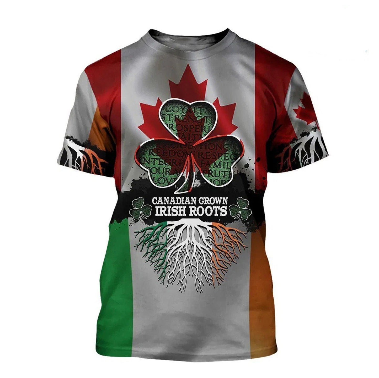 Happy St Patrick's Day Irish 3d T-Shirt For Men And Women - St Patricks Day 3D Shirts