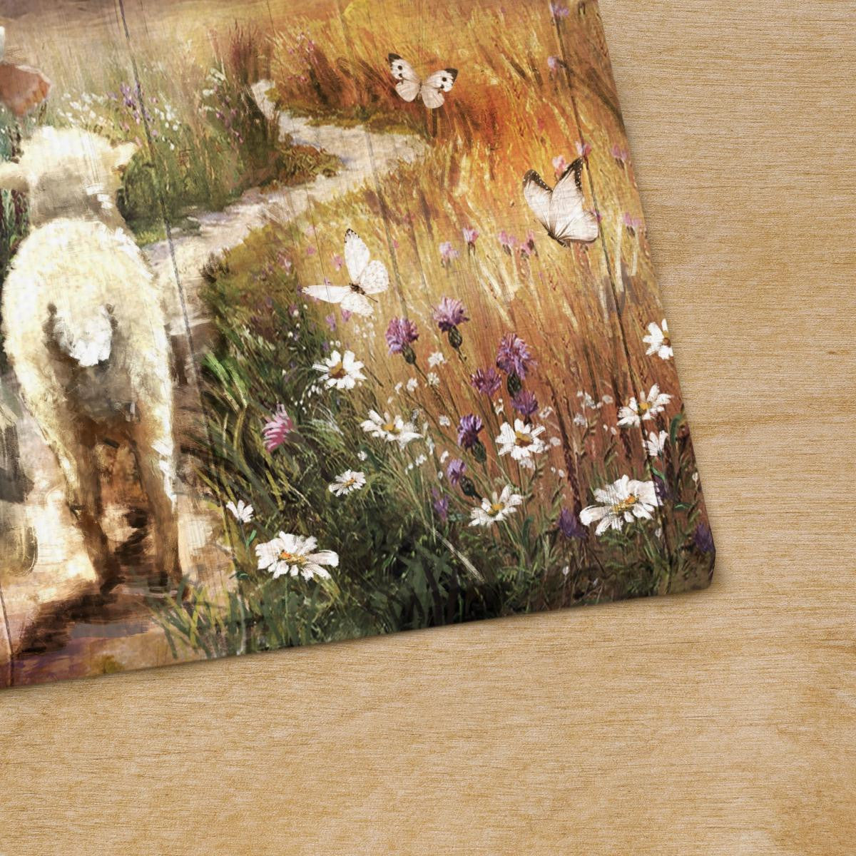 Have Faith On His Way Jesus Cross Lion Canvas - God Canvas - Jesus Canvas - Christian Wall Art