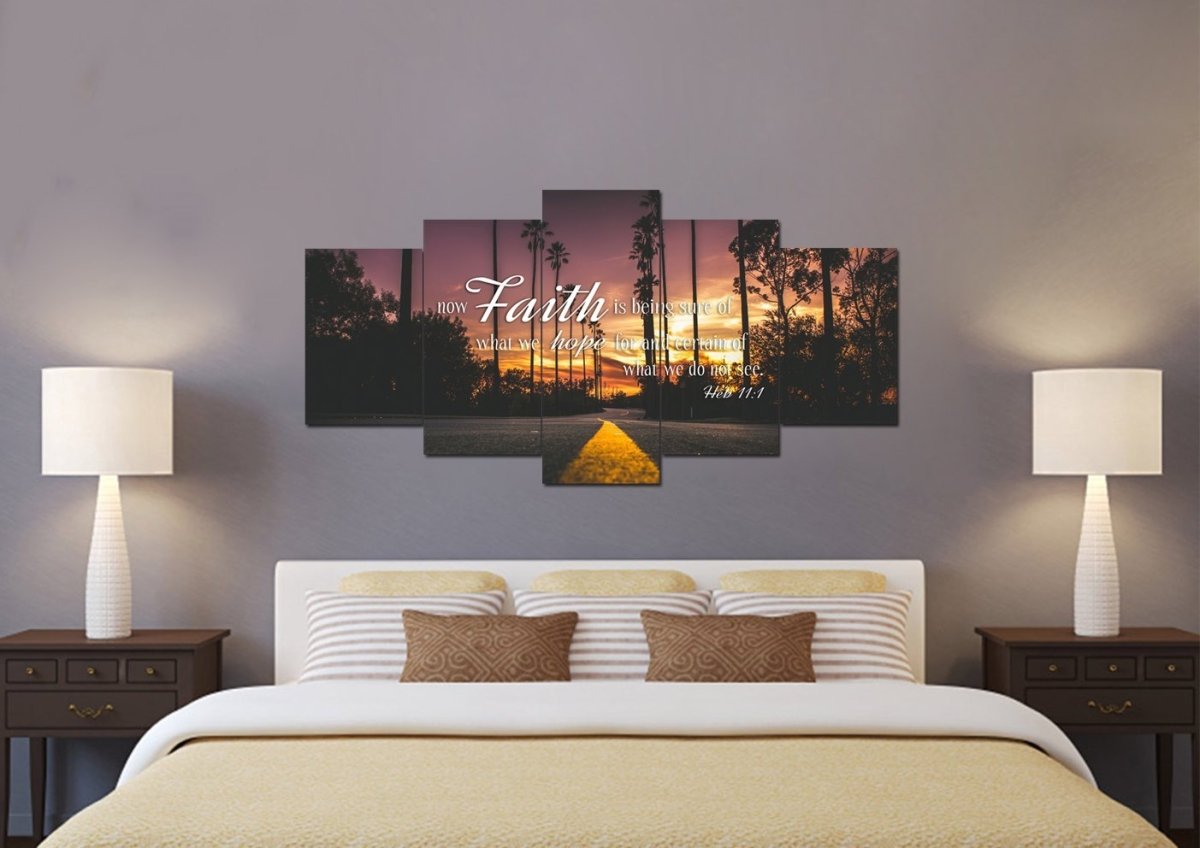 Hebrew 111 Canvas Wall Art Print - Christian Canvas Wall Art