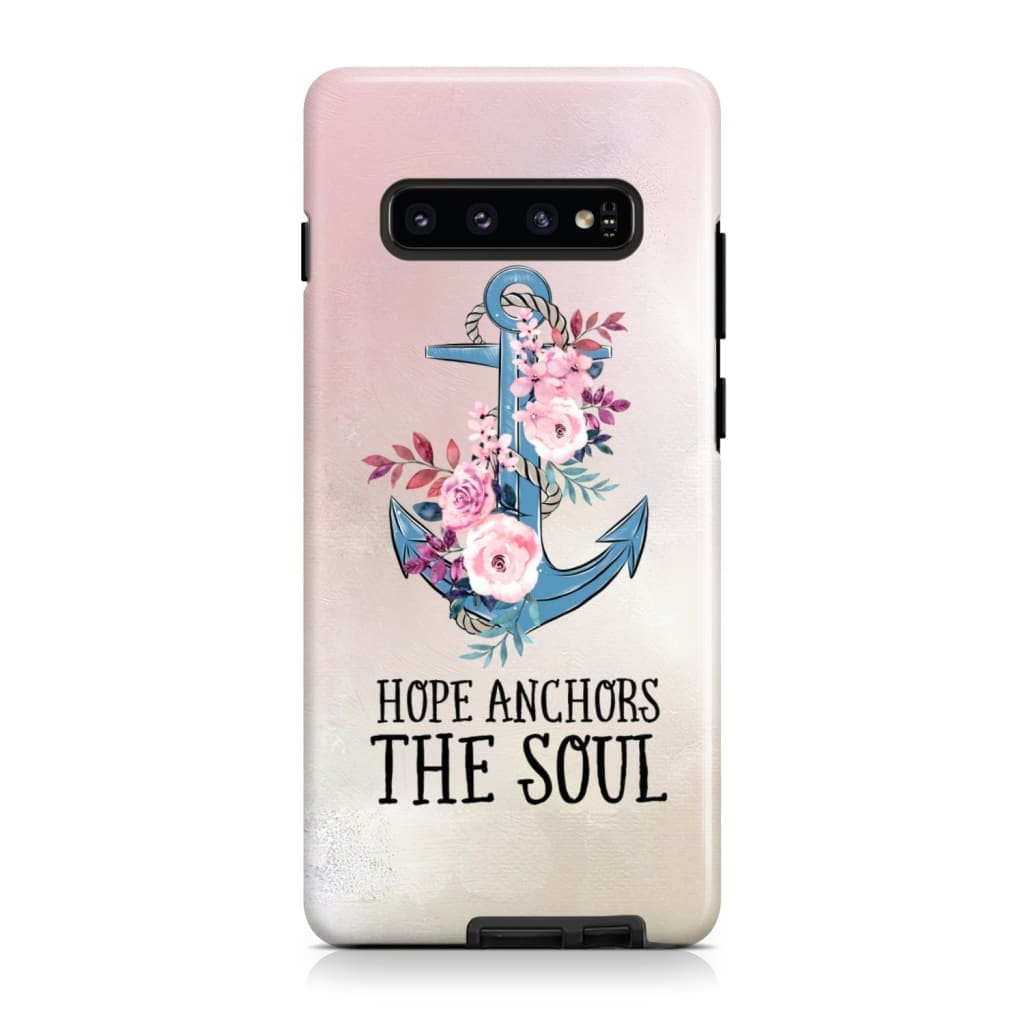 Hebrews 619 Hope Anchors The Soul Phone Case - Christian Phone Cases - Religious Phone Case