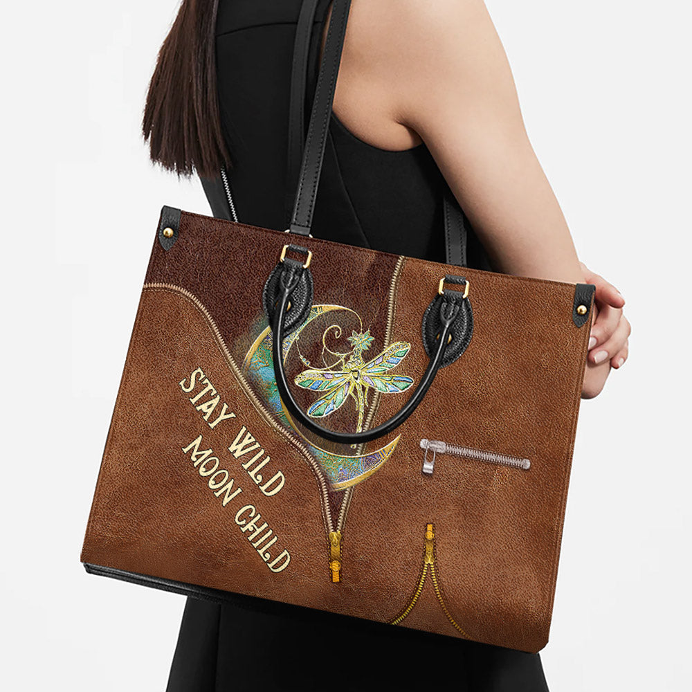 Hippie Dragonfly Leather Bag - Women's Pu Leather Bag - Best Mother's Day Gifts