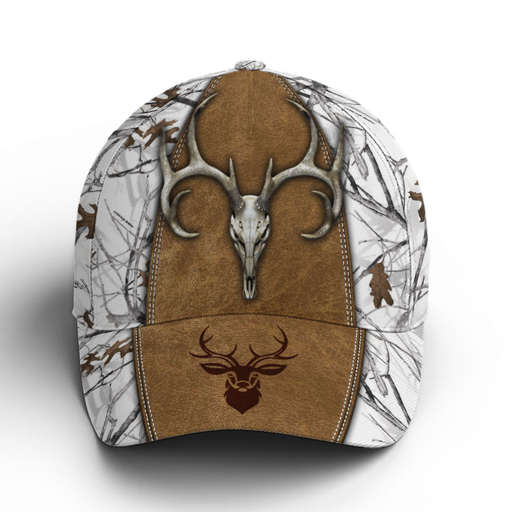 Hunting Camouflage Multicolor Deer Logo Baseball Cap