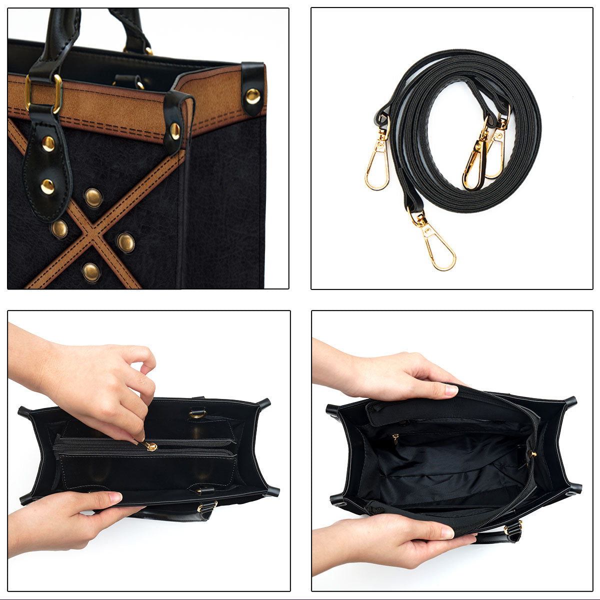 I Always Thought Love Was Shaped Like A Heart Personalized Christian Leather Bag For Women - Religious Gifts For Women