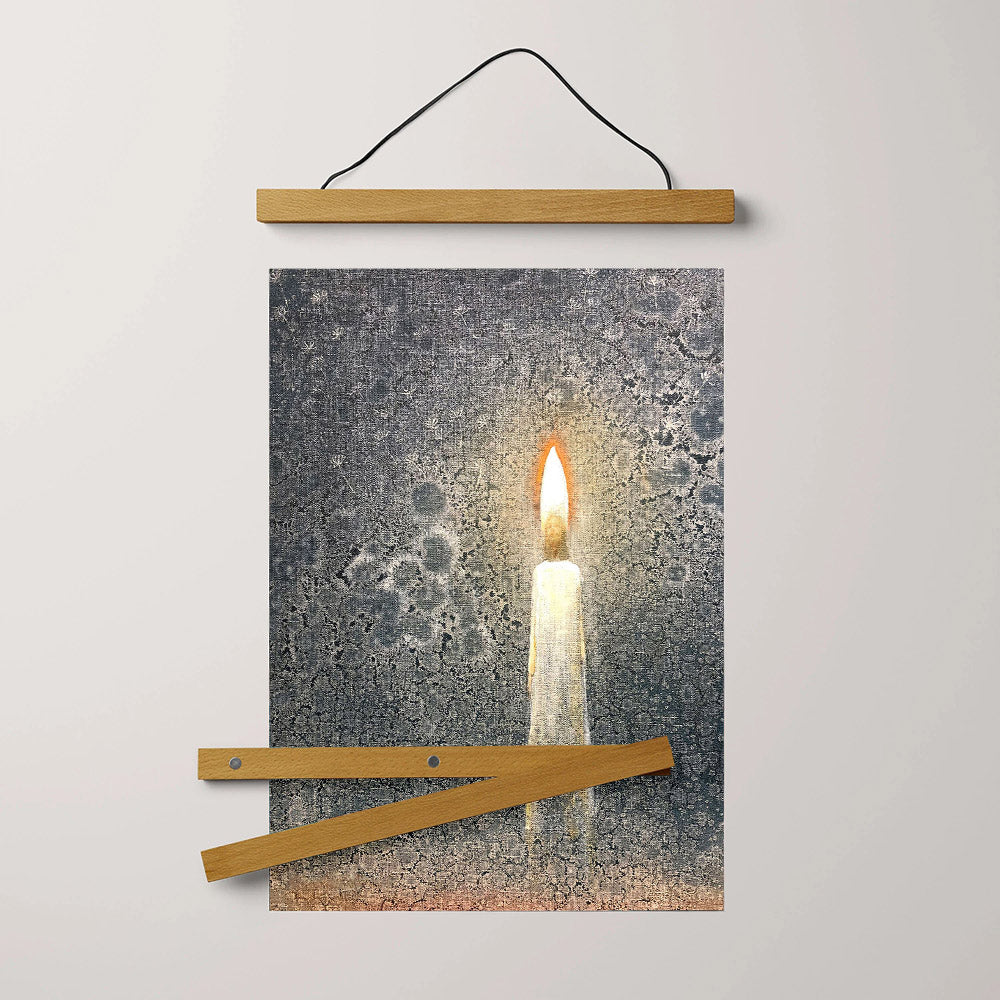I Am The Light Hanging Canvas Wall Art - Jesus Picture - Jesus Portrait Canvas - Religious Canvas