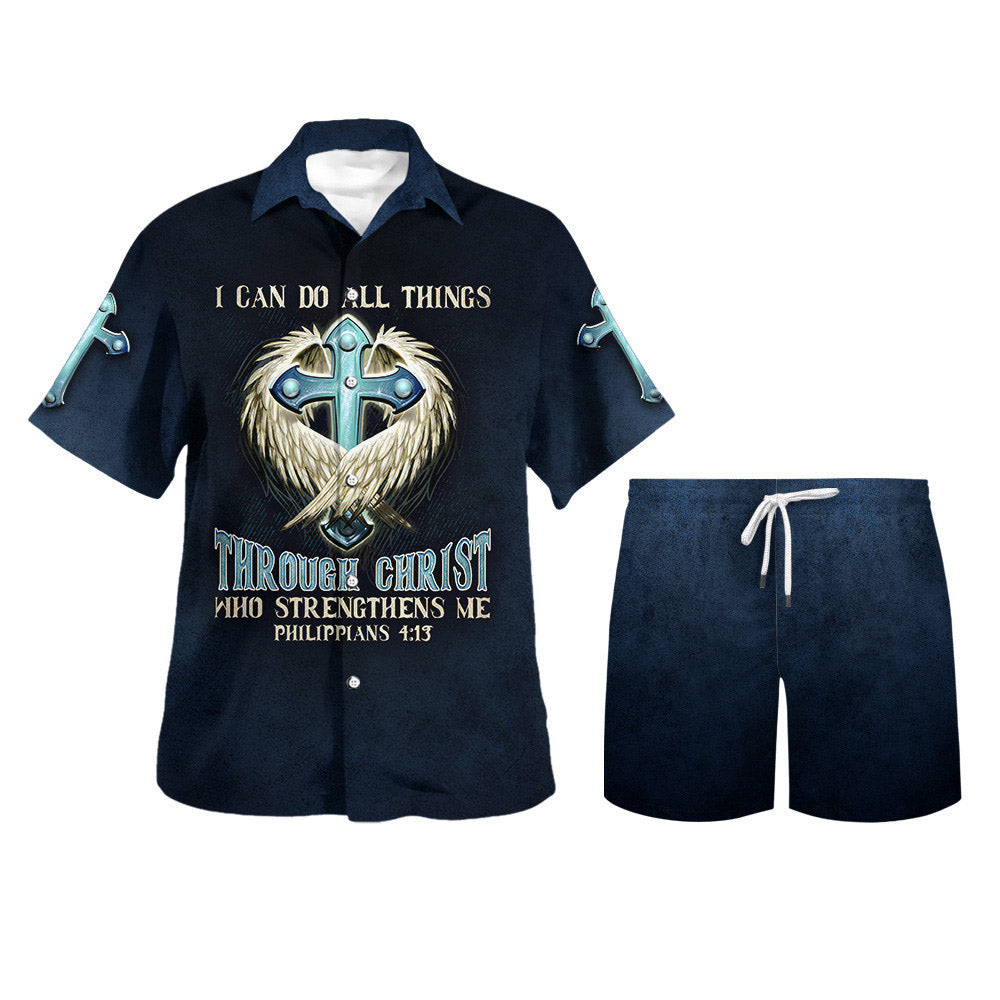 I Can Do All Things Through Christ Who Strengthens Me Hawaiian Shirts For Men And Women - Christian Hawaiian Shirt - Hawaiian Summer Shirts