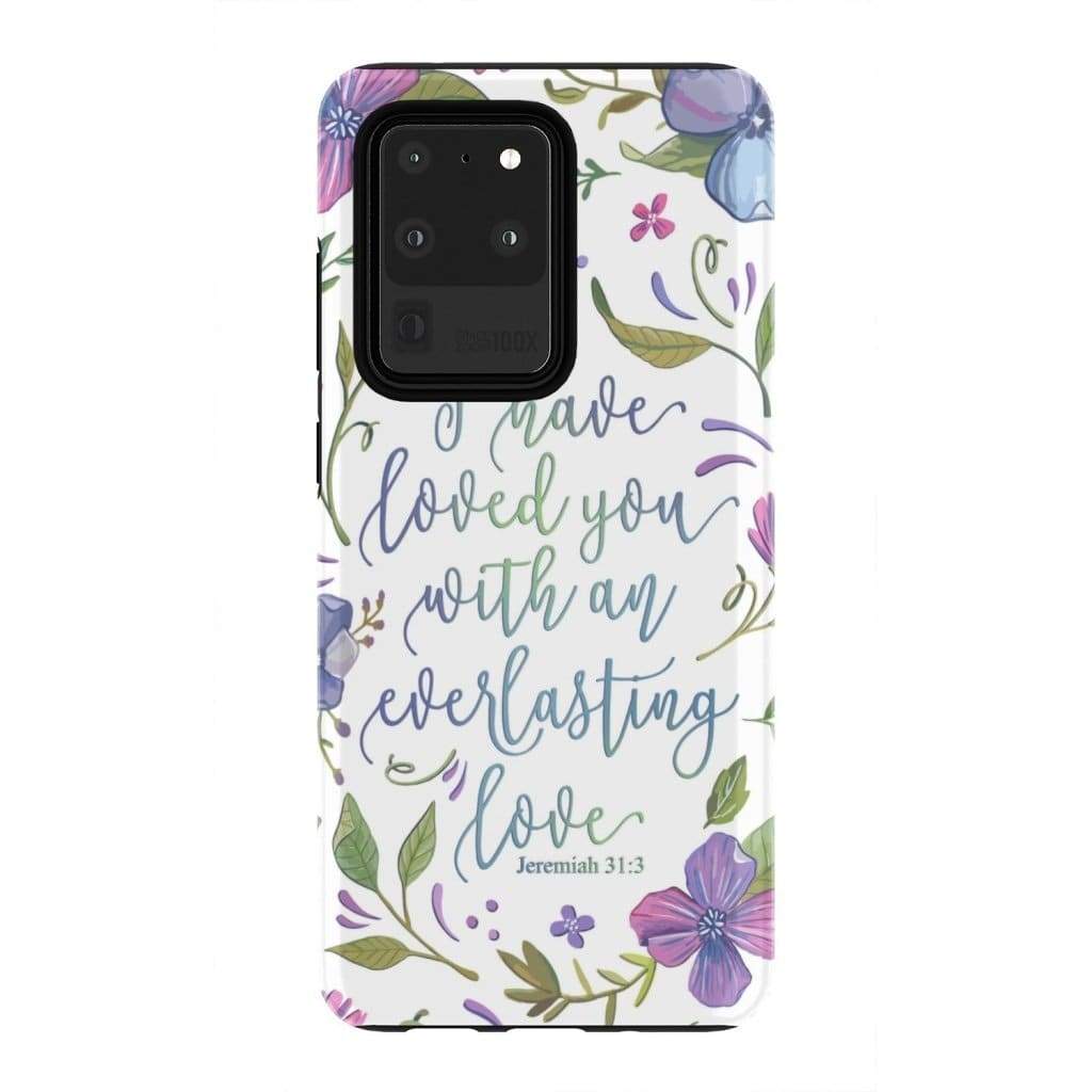 I Have Loved You With An Everlasting Love Jeremiah 313 Phone Case - Inspirational Bible Scripture iPhone Cases