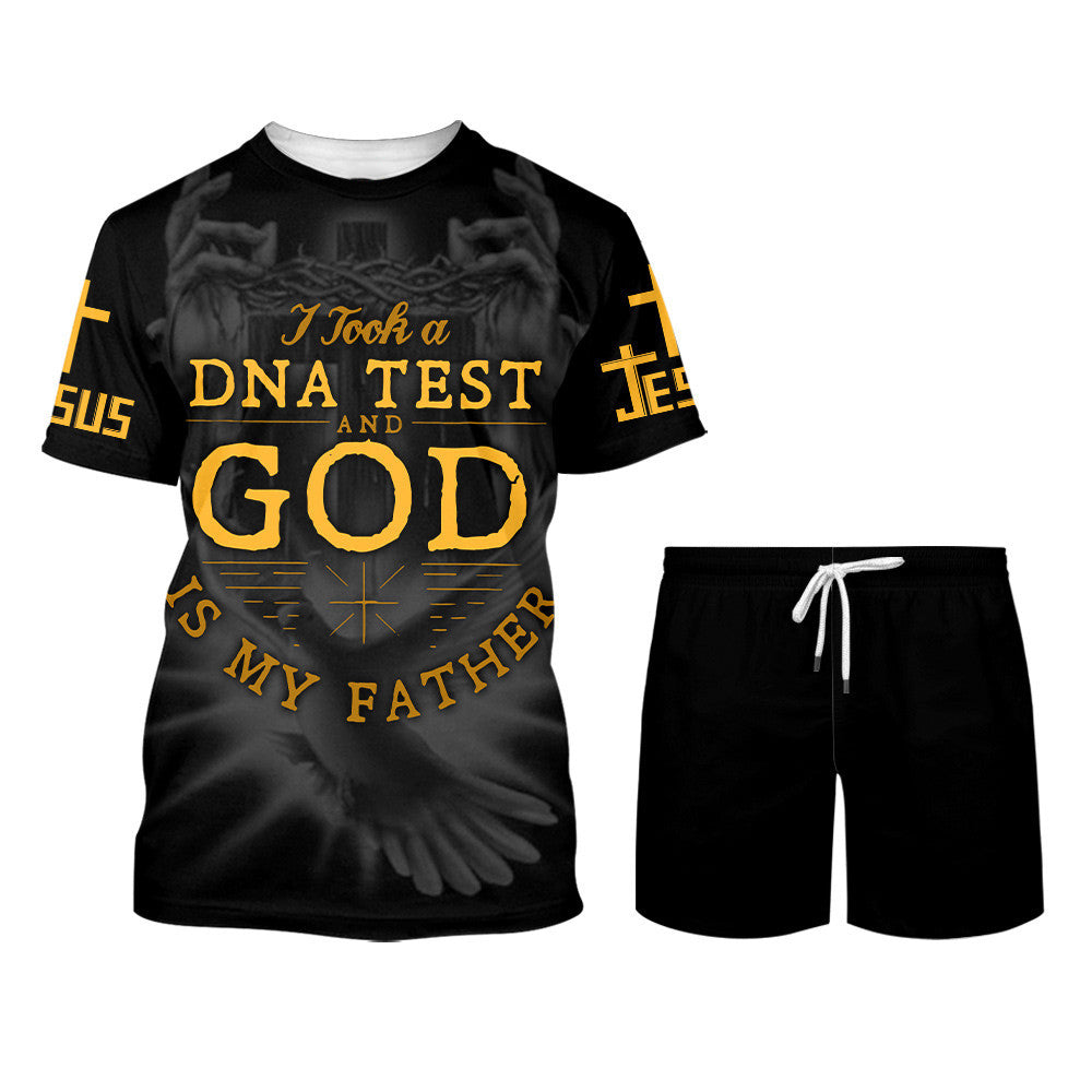 I Took A Dna Test And God Is My Father 3d Shirts - Christian T Shirts For Men And Women