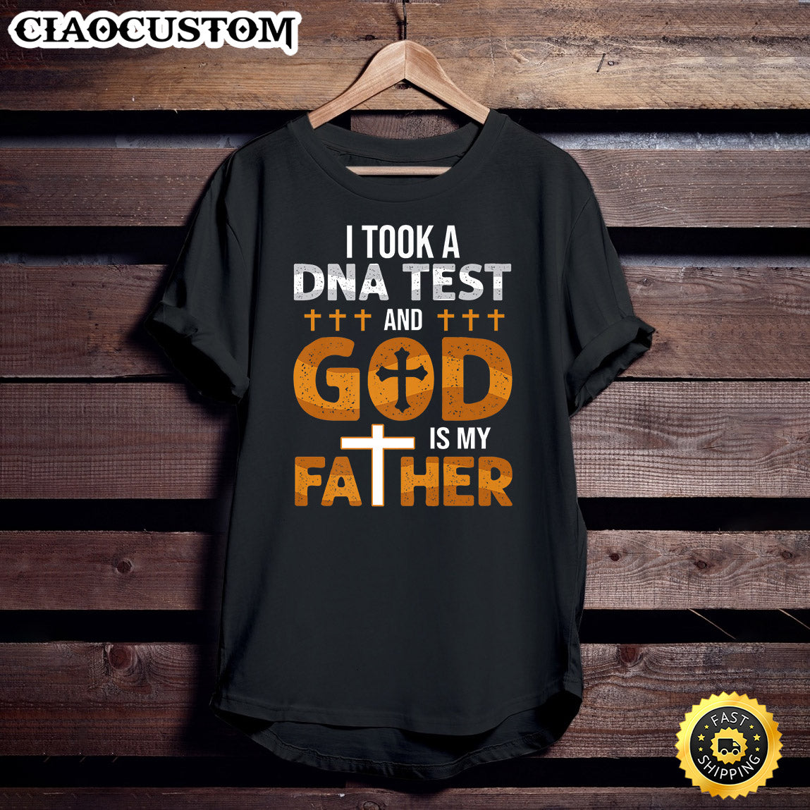 I Took A Dna Test And God Is My Father Veterans Jesus Christ Premium Unisex T Shirt - Men Women T-Shirts