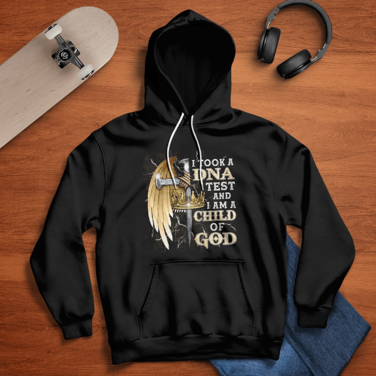 I Took A Dna Test And I Am A Child Of God, Christian T-Shirt, Religious T-Shirt, Jesus Sweatshirt Hoodie, Faith T-Shirt