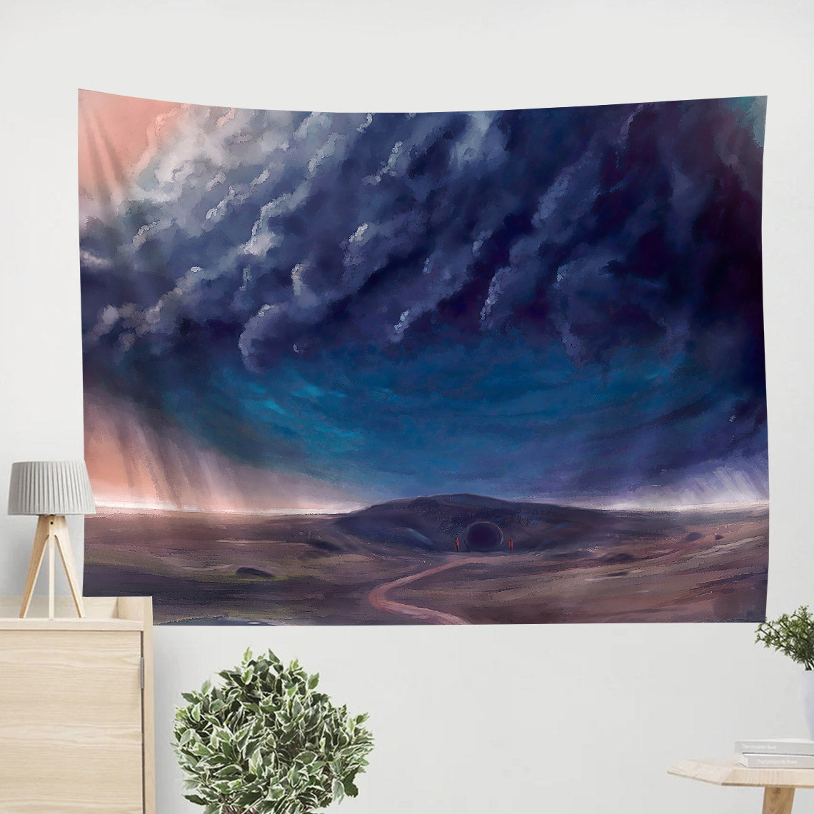 I Wait For The Lord, My Whole Being Waits, And In His Word I Put My Hope Psalm 130 5 - Bible Tapestry - Tapestry Of Jesus