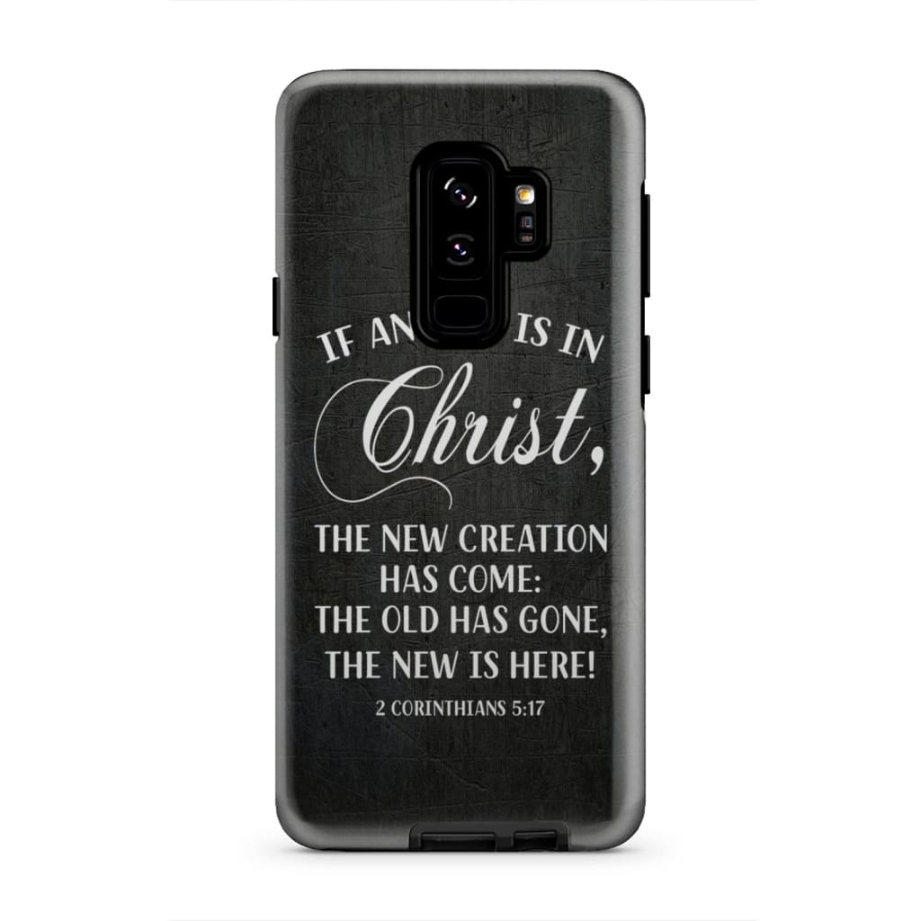 If Anyone Is In Christ 2 Corinthians 517 Bible Verse Phone Case - Inspirational Bible Scripture iPhone Cases