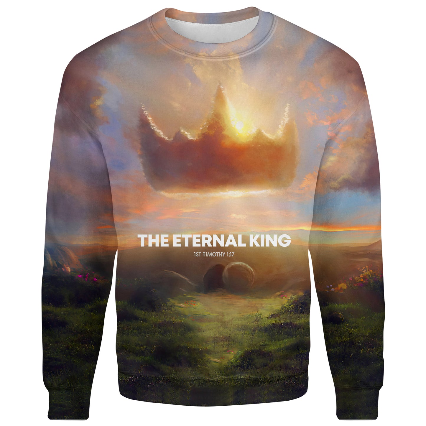 Immortal, Invisible, The Only God, Be Honor And Glory Forever And Ever. Amen. 1st Timothy 1 17 God Hoodie 3d