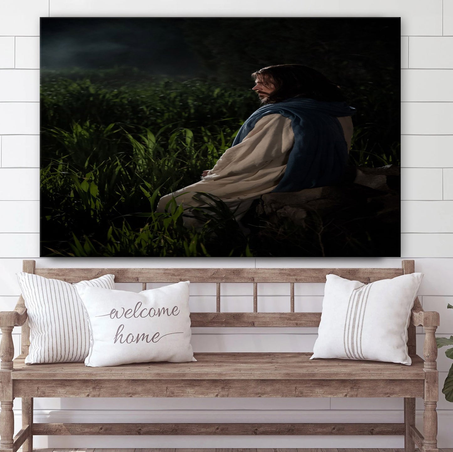 Jesus Agony In The Garden Gethsemane Canvas Pictures - Jesus Canvas Wall Art - Christian Canvas Paintings