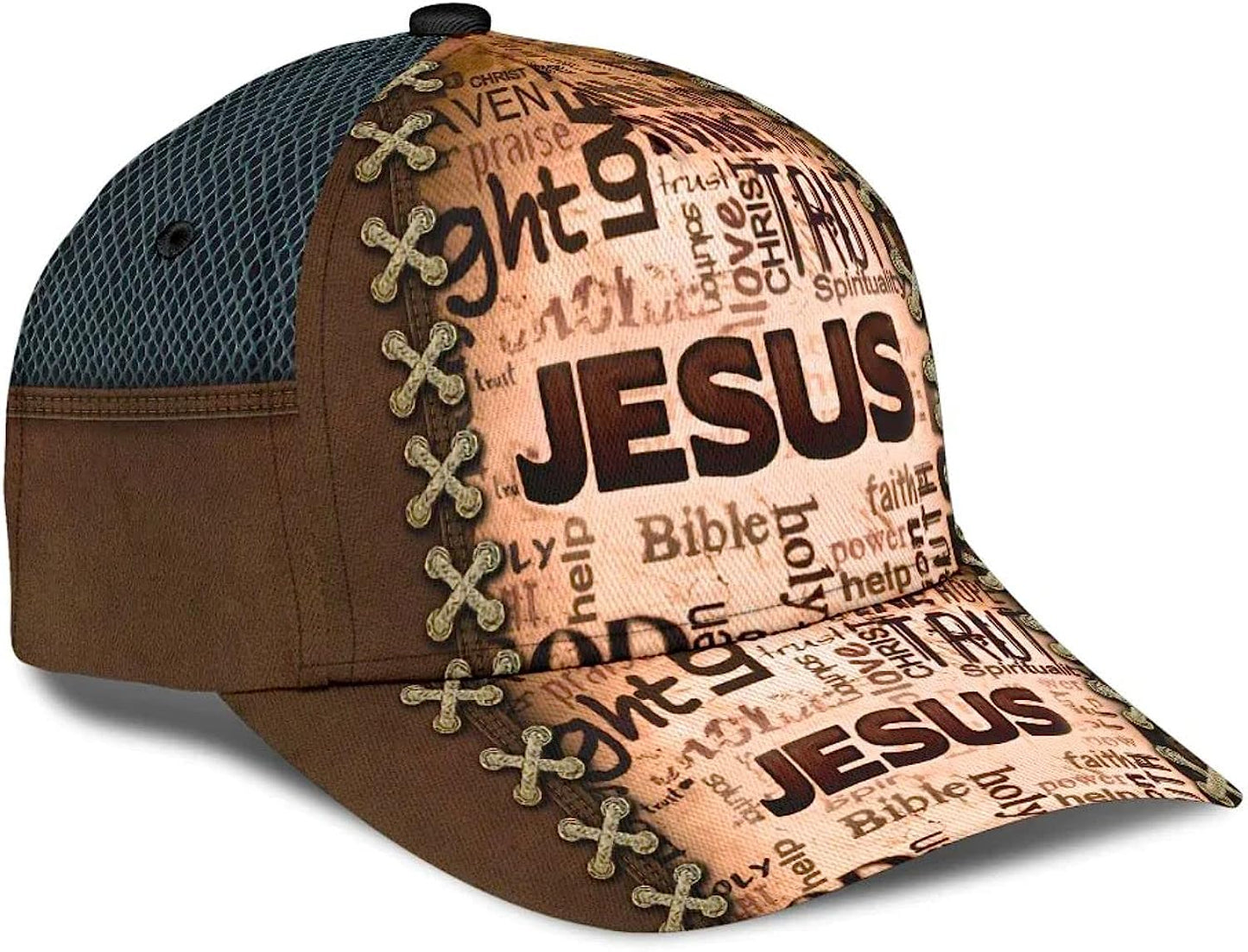 Jesus Bible Verse Holy Baseball Cap - Christian Hats for Men and Women