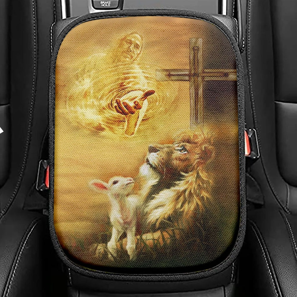 Jesus Holy Bible Books White Blue Universal Fit Car Seat Covers