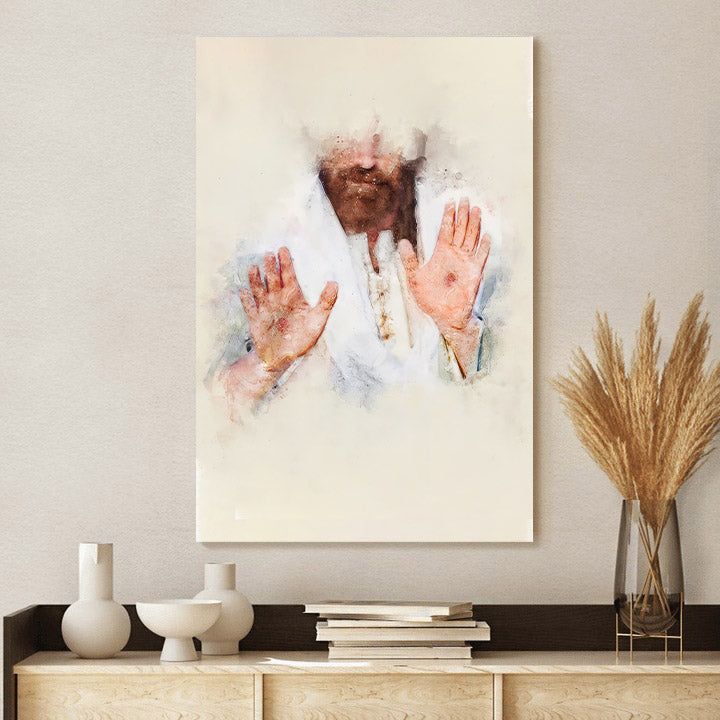 Jesus Christ Healed Canvas Pictures - Jesus Christ Art - Christian Canvas Wall Art