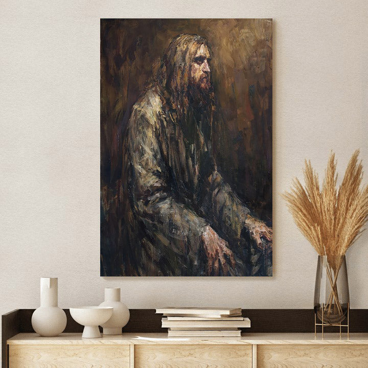 Jesus Christ Paintings Canvas Prints - Jesus Christ Art - Christian Canvas Wall Decor