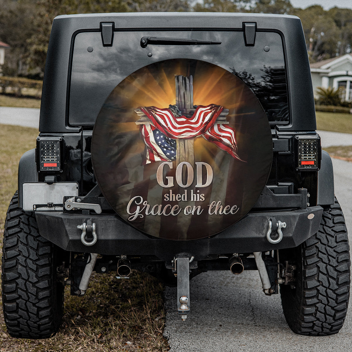 Blox Fruits Spare Tire Cover Dust-Proof Wheel Tire Cover Fit Trailer RV...
