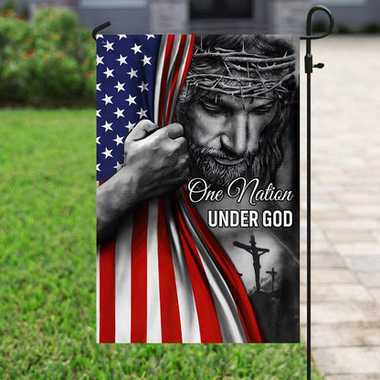 Jesus Flag. One Nation Under God Jesus Flag
