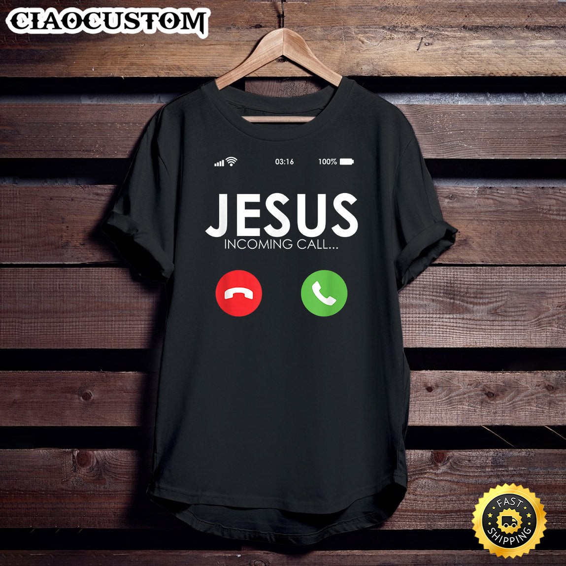 Jesus Is Calling _ Christian T-Shirt - Christian Shirt