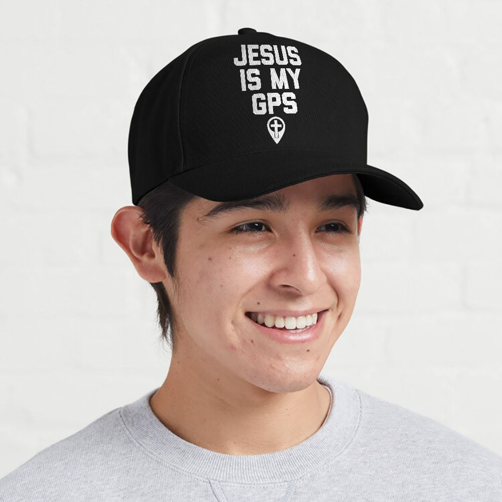 Jesus Is My Gps - Funny Catholic Christian Religious Jesus Cap