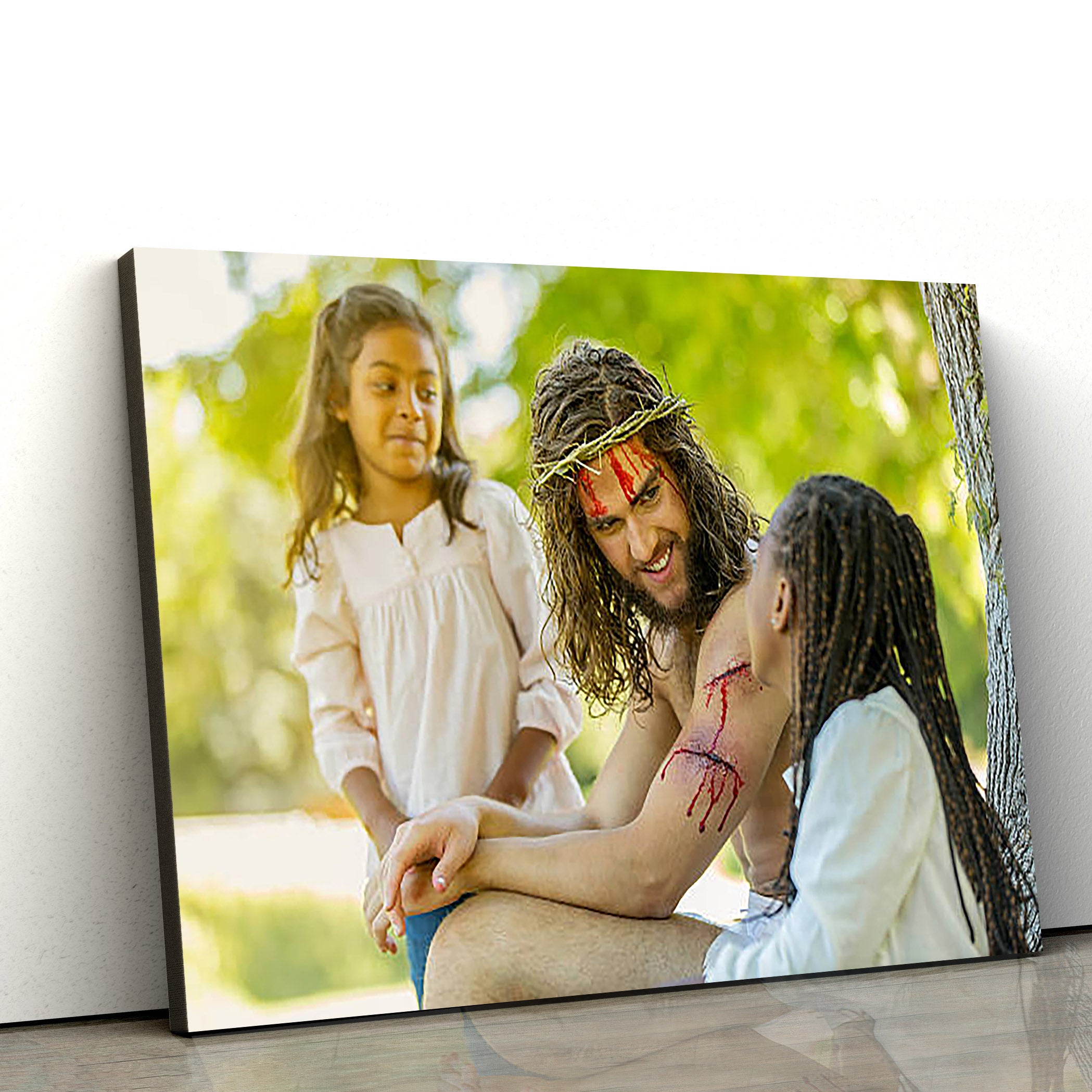 jesus-lauging-canvas-pictures-jesus-christ-canvas-art-christian-wa
