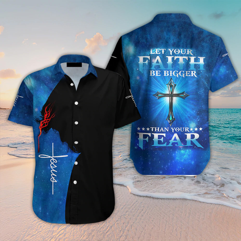 Jesus Let Your Faith Hawaiian Shirts For Men And Women