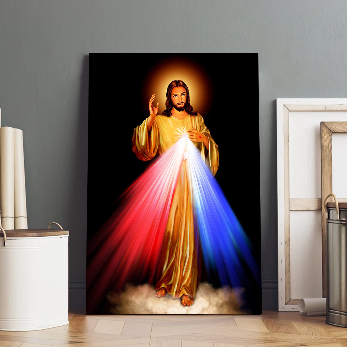 Jesus Picture Canvas Wall Art - Jesus Christ Canvas - Christian Wall Art