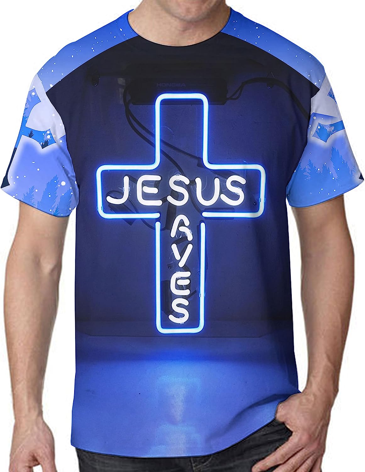 Jesus Saved Jesus Is My God Lion All Over Printed 3D T Shirt - Christian Shirts for Men Women